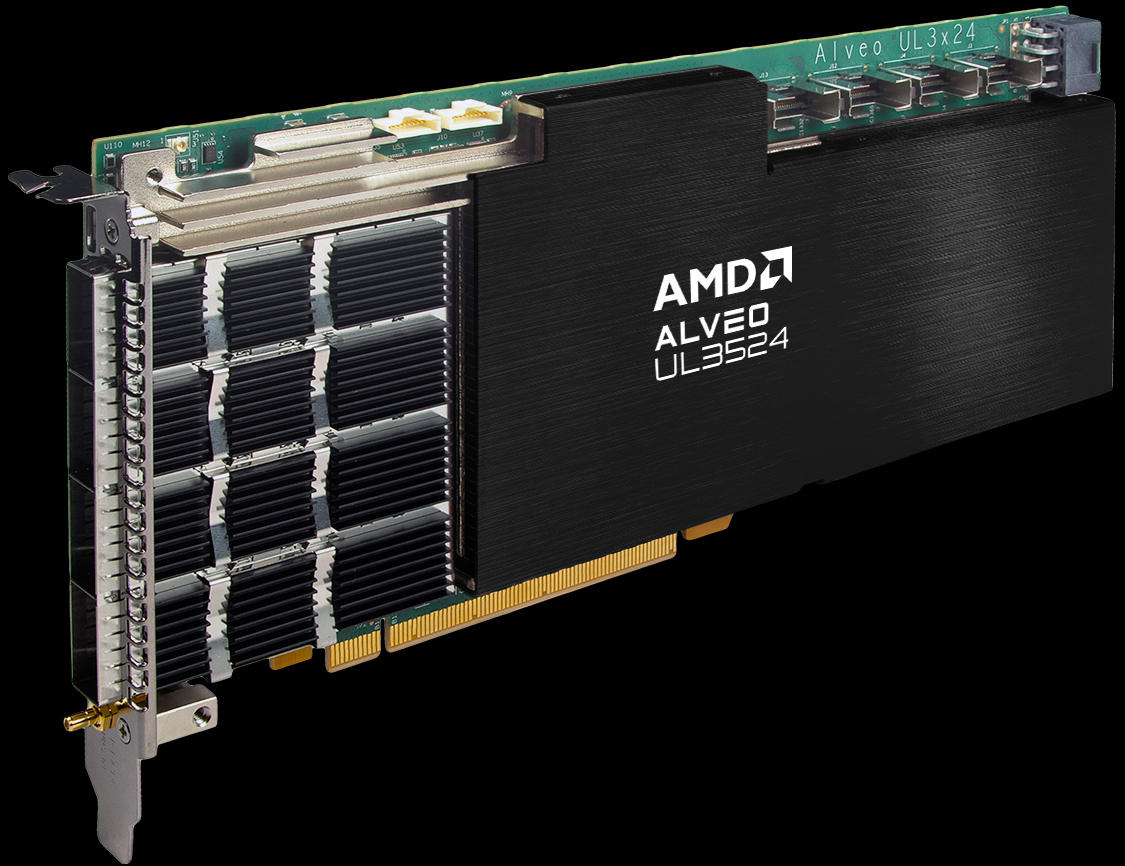 AMD推出面向超低时延电子交易应用的基于FPGA的加速卡Alveo UL3524