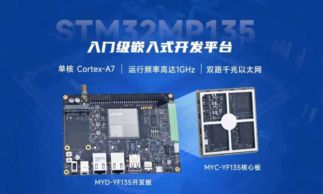 米尔基于STM32MP135开发板裸机开发应用笔记，MCU友好过渡MPU