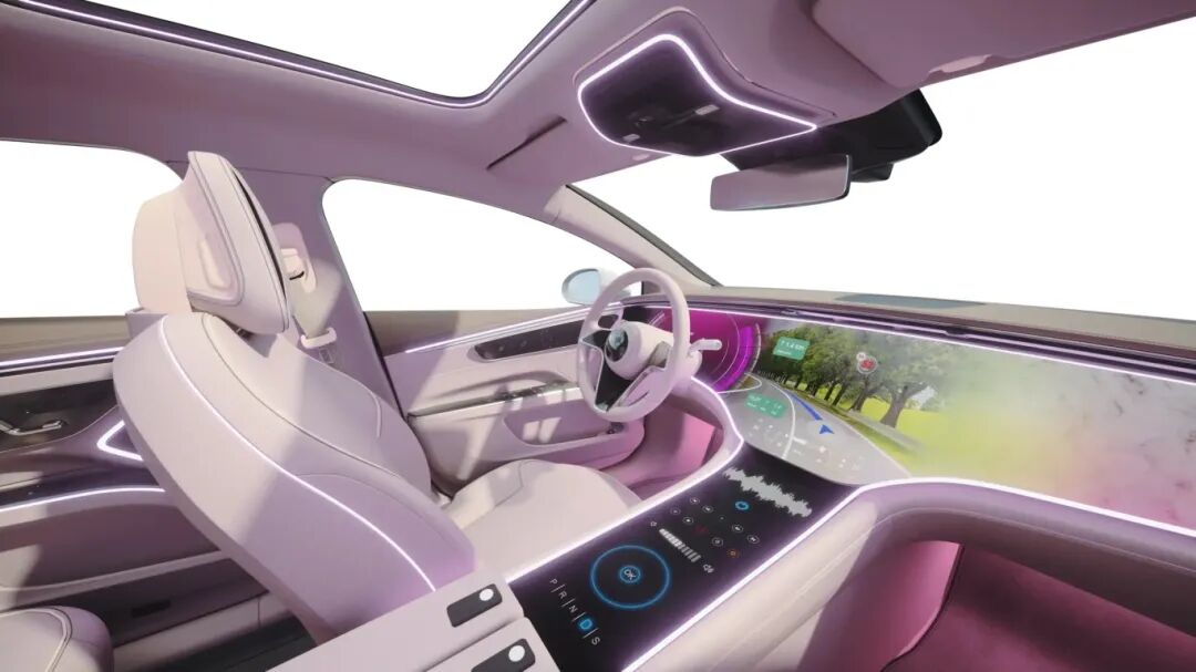 产品丨​​智领汽车新设计！艾迈斯欧司朗推新一代氛围灯解决方案