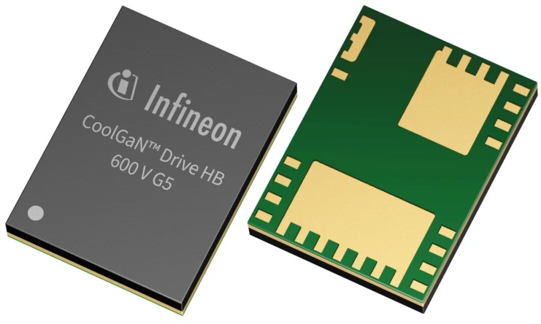 方案 | 英飞凌推出集成式半桥解决方案CoolGaN™ Drive HB 600 V G5，进一步提升氮化镓的易用性