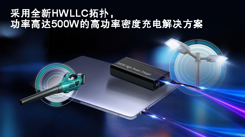 瑞萨电子推出全新GaN充电方案,为广泛的工业及物联网电子设备带来500W强劲功率